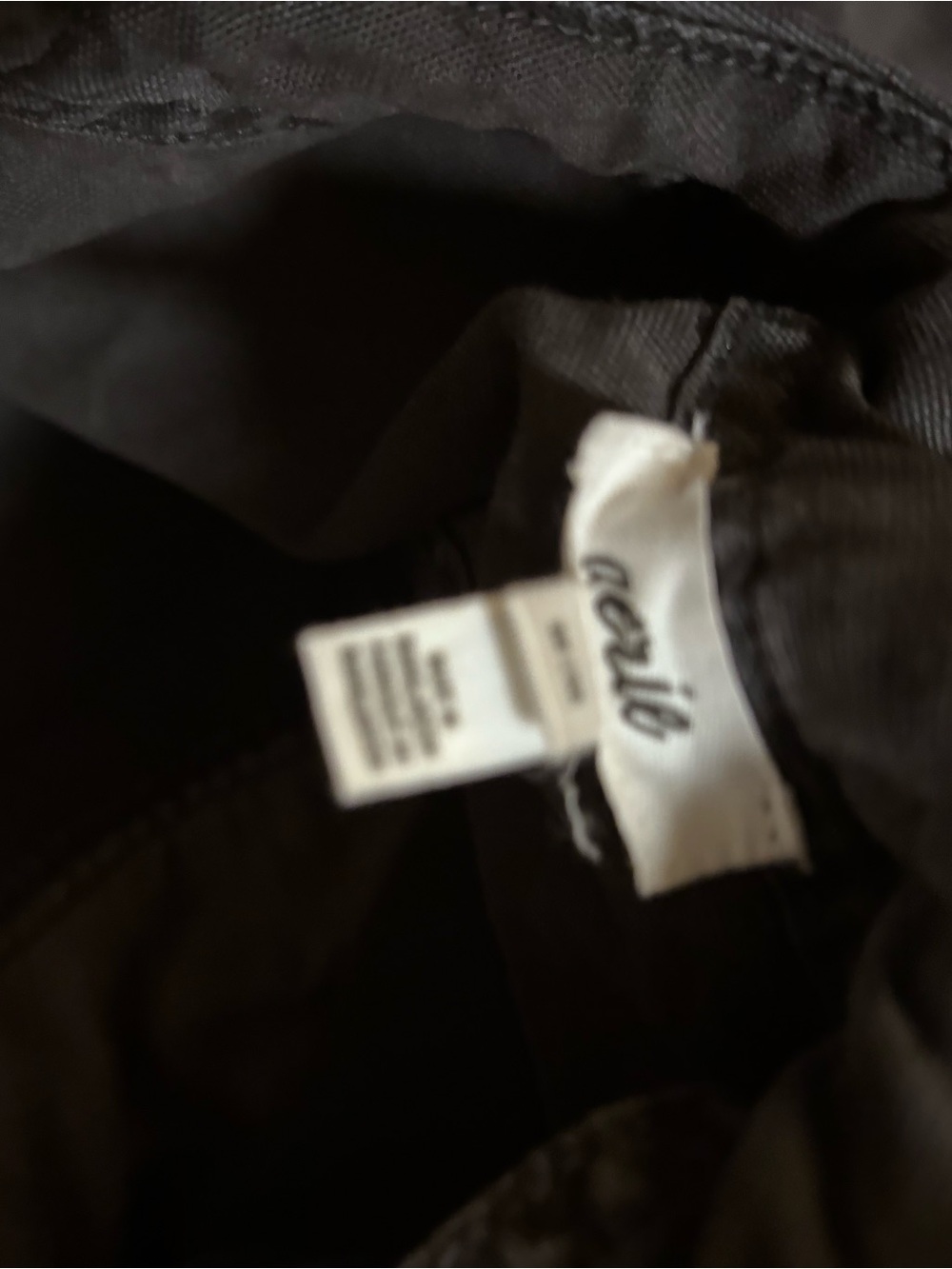 Aerie Charcoal Black Denim Utility Overall Shortalls: sold out online! - Picture 4 of 11